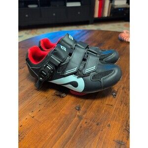 EUC Peloton cycling bike shoes with look delta cleats EU 38 US women's 7